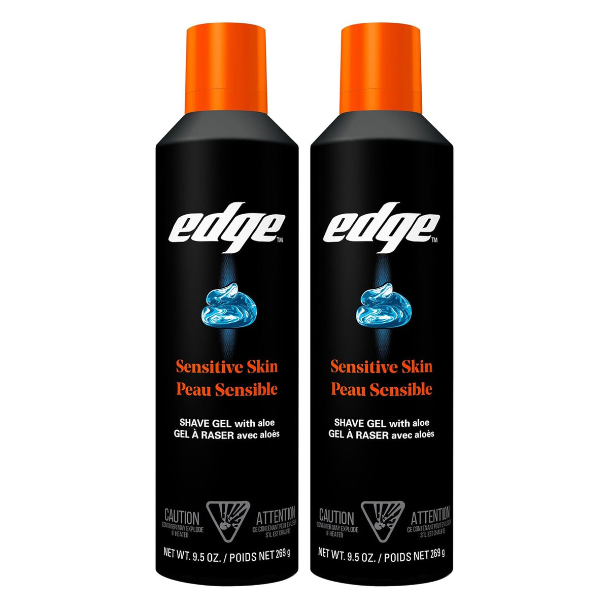 Advanced Sensitive Aloe Shave Gel Duo