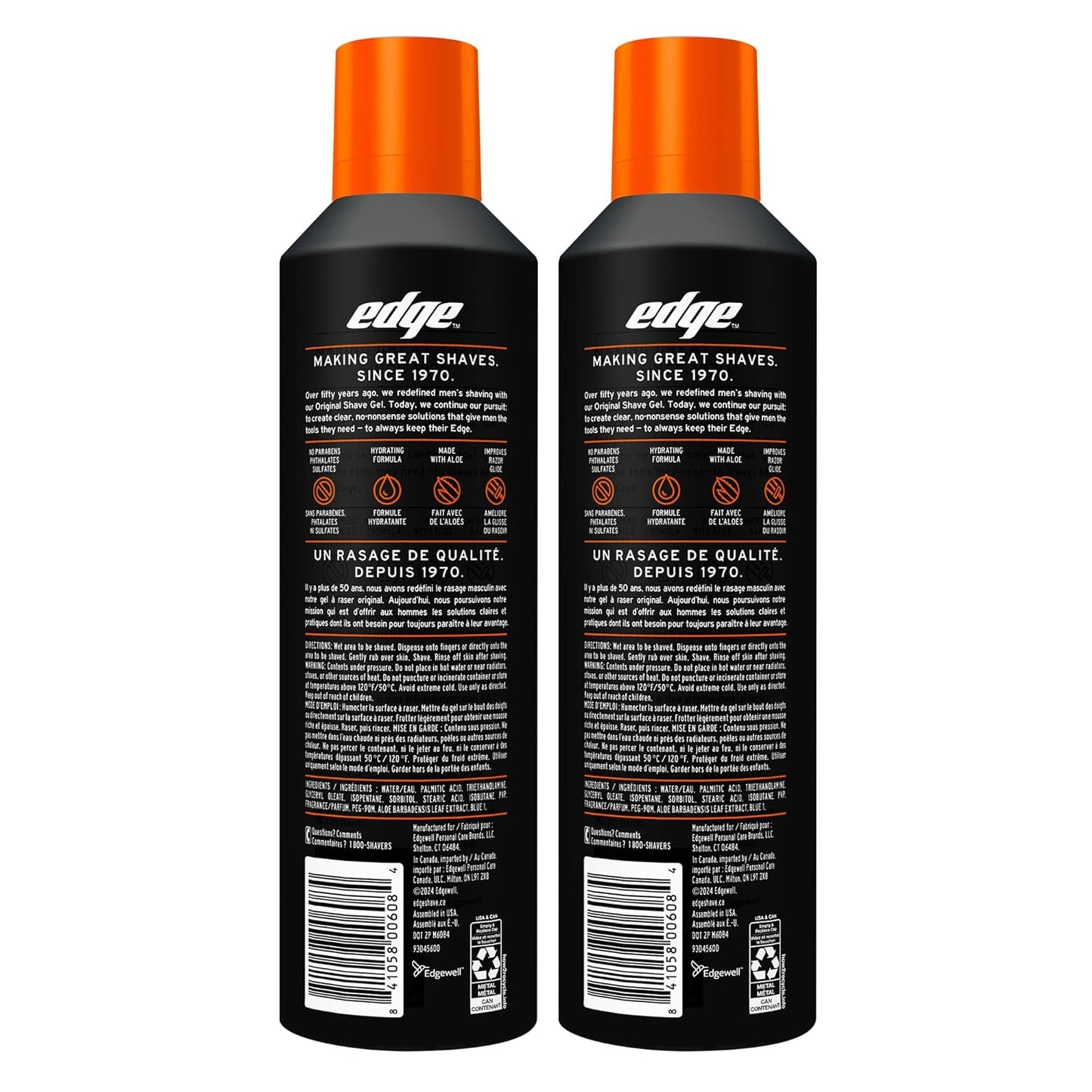 Advanced Sensitive Aloe Shave Gel Duo